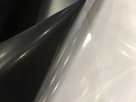 赞晨TPU离型膜黑色薄膜复pet/OPP-贴合布料防水拉链-服装等厚0.03mm